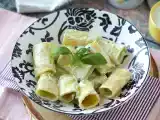 Recette Pâtes à la crème de ricotta et au basilic