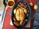 Recette Poulet rôti au moulinex multicook&fry, pour un résultat crousti-moelleux!