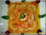 Recette Carpaccio d?abricots et de nectarine