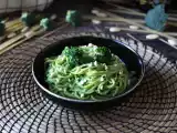 Recette Pâtes crémeuses au brocoli et aux amandes