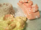 Recette Pavé de saumon safrané