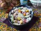 Recette Salade de gnocchi crispy, ultra tendance, gourmande et équilibrée parfaite pour lété!