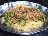 Recette Spaghettis aux courgettes et pignons de pin (ig bas)