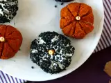 Recette Fromage à tartiner pour l'apéro en forme de citrouilles, parfait pour halloween!