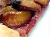 Recette Tarte aux prunes(recette de pierre hermé)