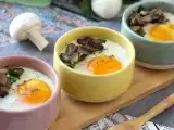 Recette Œufs cocotte aux champignons : la recette express et ultra réconfortante!