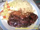 Recette Côtelettes de porc à l'hawaïen