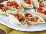 Recette Conchiglioni farcis froids à la stracciatella : la recette fraîche et chic de l’été
