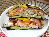 Recette Sandwich sushi au saumon, avocat et mangue : frais, original et ultra gourmand