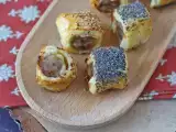 Recette Roulés saucisse et fromage au air fryer