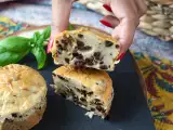 Recette Flans salés aux olives et fromage frais au air fryer