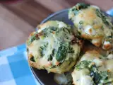 Recette Cookies salés feta, tomates séchées et épinards
