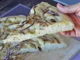 Recette Focaccia aux oignons et au romarin
