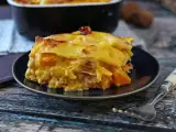 Recette Lasagnes à la courge, speck et noix