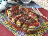 Recette Choux farcis végétariens aux champignons, riz et miso