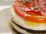 Recette Milles feuilles minute aubergine tomate mozzarella
