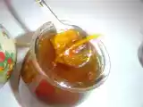 Recette Confiture d'orange épicé et rhum raisins!!