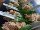 Recette Cuillères de rillettes de saumon et pomme verte