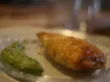 Recette Chaussons saumon-philadelphia®-tomates séchées et pesto à la roquette
