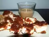 Recette Nuggets de poulets bacon-spéculos, sauce sucrée et endives caramélisées