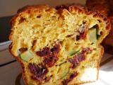 Recette Cake moelleux aux courgettes et tomates séchées