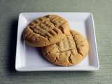 Recette Biscuits au beurre d'arachides sans gluten