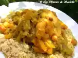 Recette Tajine de poulet aux abricots secs et citrons confits