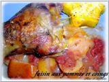 Recette Faisan aux pommes et aux coings