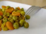 Recette Curry de petits pois carottes