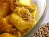 Recette Curry de pommes de terre et de potiron