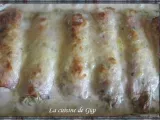 Recette Endives au jambon sauce roquefort