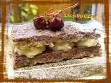 Recette Dacquoise aux noisettes, praliné feuilleté et ganache au chocolat blanc