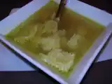 Recette Ravioles du dauphiné au bouillon de poule.