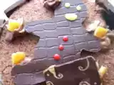 Recette Entremet de noël: orange-chocolat-goût pain d'épice