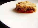 Recette Crumble confit cerclé tomate cerise et tartelette très tentante matcha