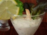 Recette Cocktail de crabe aux crevettes sauce cognac