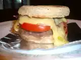 Recette Hamburger au jambon cru et comté