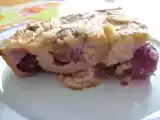 Recette Flan au raisin rosé et amandes