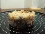 Recette Risotto aux champignons, tomates séchées et aiguillettes de poulet rôti