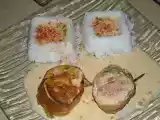 Recette Filet mignon de porc sauce crème paprika et savarins de riz