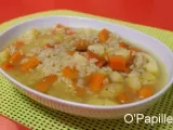 Recette Soupe de carottes, pommes de terre et riz
