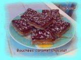 Recette Bouchées caramel chocolat