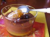 Recette Verrine clémentines et mousse au chocolat au beurre salé.