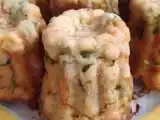 Recette Muffins aux légumes en cannelés, par camille