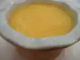 Recette La crème aux oeufs, au sirop d'érable.