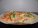 Recette Lasagnes courgettes tomate poulet pour 5pts ww