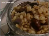 Recette Blé aux champignons façon risotto