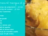 Recette Poulet mariné mangue et gingembre