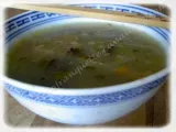 Recette Soupe chinoise au poulet et vermicelle chinois
