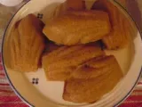 Recette Essai apéro de noel avec des madeleines aux spéculoos et leur coeur de foie gras